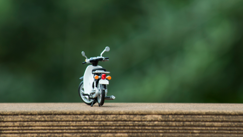 Illustration for article titled Land of the Rising Sun - Day: Gachapon Honda Super Cub